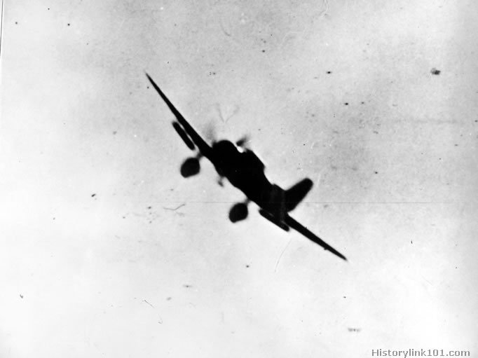 Royalty Free Picture of Attack on Pearl Harbor